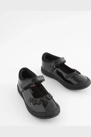 Next Junior Leather School Mary Jane Shoes