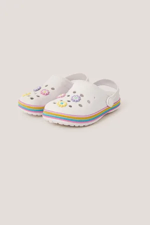 Monsoon Flower Stripe Clogsuk4eu37