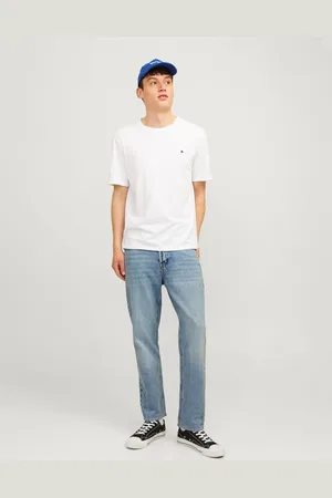 JACK & JONES Chris Relaxed Fit 100% Cotton Jeans32B x 31L (UK 32 R)