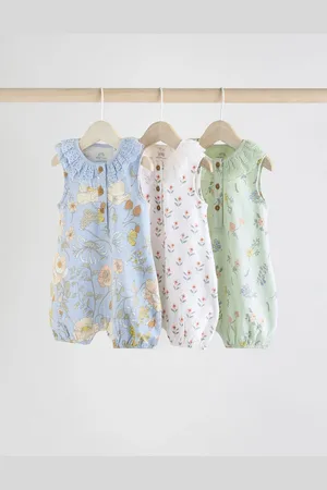 Next 100% Bomuld Baby-trykte trøjer 2 Pakke6874cm