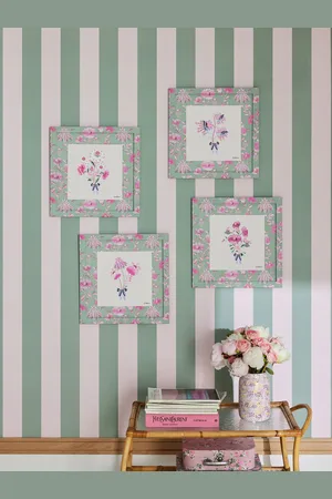 Cath Kidston Vægdekorationer Sæt 4En