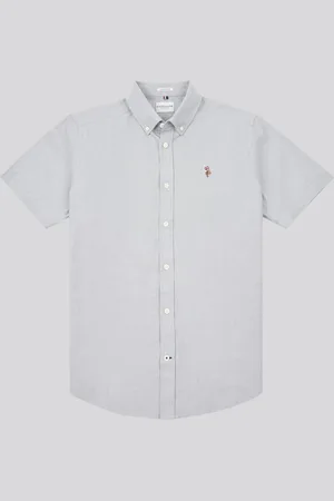 U.S. Polo Assn. U. S. Polo Assn. Mens 100% Cotton Short Sleeve Oxford ShirtStor