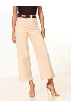 Lipsy London Afkortet Brede bukseben Jeans42