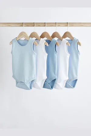 Next Baby 5 Pack Vest Bodysuits3 - 6 måneder (62 - 68cm)