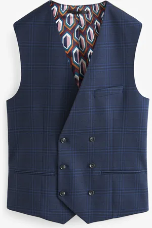 Next Fed Tjek Jakkesæt Vest52 Regular (UK 42 R)