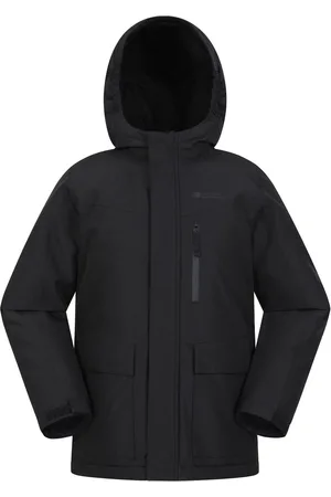 Mountain Warehouse Kids Noah Teddystof Foret Vandtæt Jakke7 - 8 år (122 - 128cm)