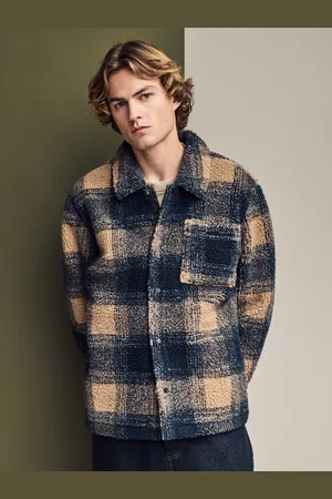 Next Printed Fleece ShacketXXL