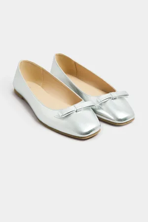 Long Tall Sally Ballet Bow Square Toe Pumps