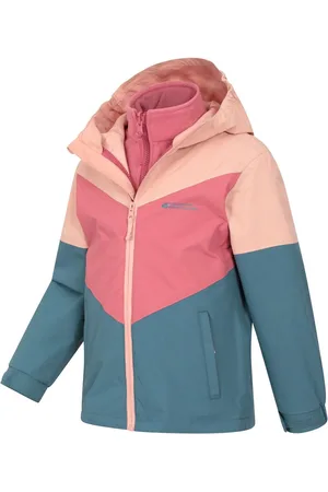 Mountain Warehouse Lightning II Kids 3-in-1 Waterproof Jacket7 - 8 år (122 - 128cm)
