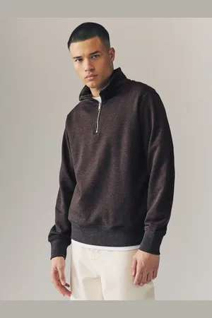 Next Jersey Cotton Rich Quarter Zip Sweatshirt5X-Large