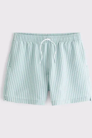 Abercrombie & Fitch Striped Swim Shortsmedium