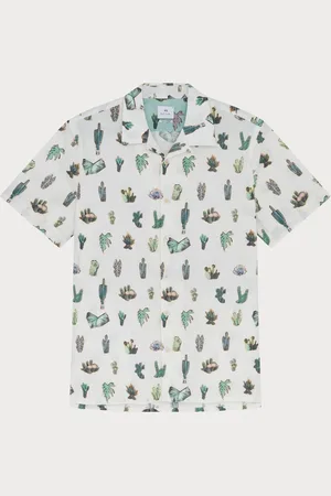 Paul Smith Regular Fit Short Sleeve 100% Cotton White Shirtxlarge