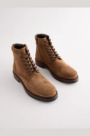 Next Toecap Cleat Sole Suede Boots