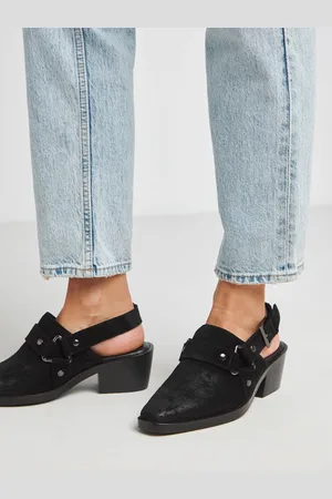 Simply Be Western Detailed Shoes In Wide Fiteu41