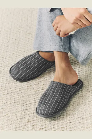 Next Stripe Mule Slippers