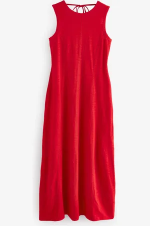 Next 100% Cotton Maxi Jersey Dress44høj