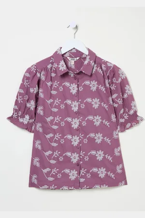 Fat Face FatFace Kat 100% Cotton Embroidered Shirt42