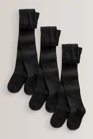Next 3 Pak bomuldsrige skoletights9 - 10 år (134 - 140cm)