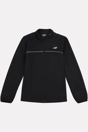 New Balance Drenge Double Knit Zipped Track Jakke9 - 10 år (134 - 140cm)