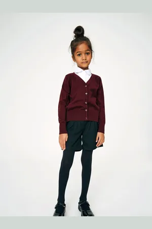 Next Cotton Rich School V-hals Cardigan (3-16år)9 år (134cm)