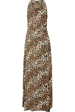 Long Tall Sally Animal Halter Neck Maxi Dress42 Høj