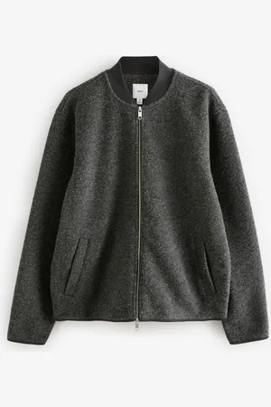 Next Wool Blend Fleece Bomber JacketXXL