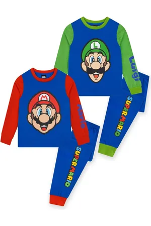 Character Super Mario Pyjamas 2 Pack116122cm