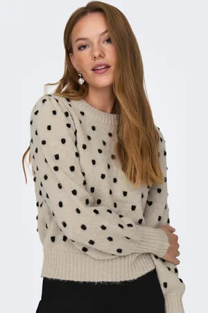 JDY Spot Knitted Puff Long Sleeves Jumper44