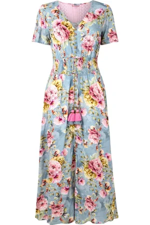 Joe Browns High Low Boho Border Maxi Dress40lille