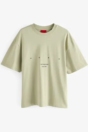 HUGO BOSS 100% Cotton Palm Tree Back Graphic T-ShirtStor