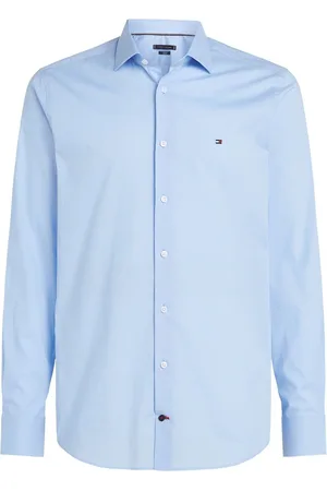 Tommy Hilfiger Slim Flex Stræk Bomuld Poplin Skjorter37