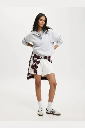 Cotton On Oversized Classic Fleece Half Zip SweatshirtXX-lille
