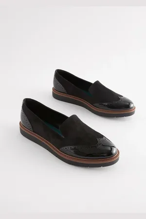 Next Forever Comfort Brogue Detail Chunky Sole Loafers