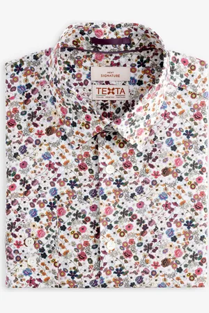 Next Slim Fit Signature Single Cuff 100% Cotton Formal Shirt38cm R (UK 15 R)