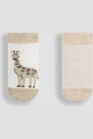 JoJo Maman Bébé Baby Socks 2 Pack6268cm