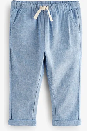 Next Linen Blend Trousers (3mths-7yrs)4 - 5 år (104 - 110cm)