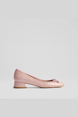 LK Bennett Aurelie Grosgrain Ballerina Court Shoes