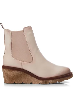 Moda In Pelle Audyn Crepe Wedge Chelsea Ankelstøvlereu41