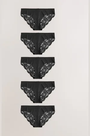 Next No VPL Lace Back Breifs 5 Pack42