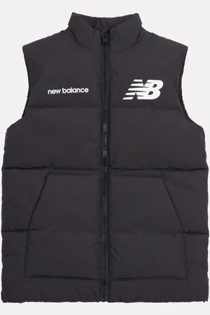 New Balance Drenge Grafisk Logo Quiltet Gilet8 - 9 år (128 - 134cm)