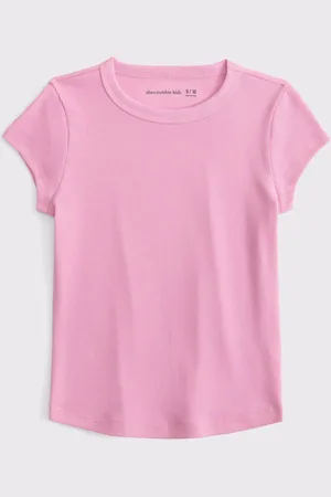 Abercrombie & Fitch Basic Short Sleeve Baby Tee T-Shirt122128cm