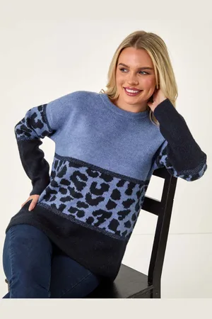 Roman Petite Animal Border Print Knit Jumper40