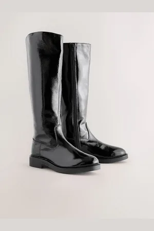 Next Forever Comfort Leather Rider Knee High Boots