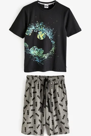 Brand Threads Herre 100% Bomuld Star Wars Mandalorian Short Pyjamas SætXS