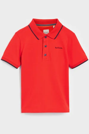 Paul Smith Boys Short Sleeve Signature 100% Cotton Polo Shirt3 - 4 år (98 - 104cm)