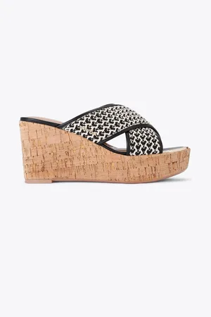 Carvela Sorrento Wedge Mule Black Sandalseu38