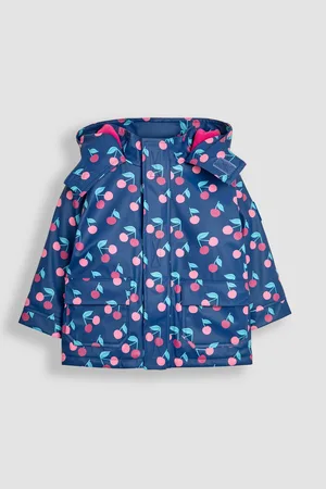 JoJo Maman Bébé Hooded Cosy Lined Waterproof Jacket5 - 6 år (110 - 116cm)