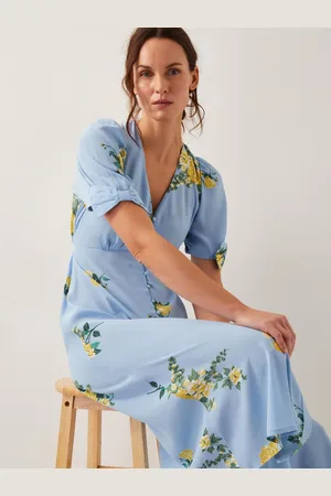 Monsoon Sorcha Floral Tea Midi Dress50