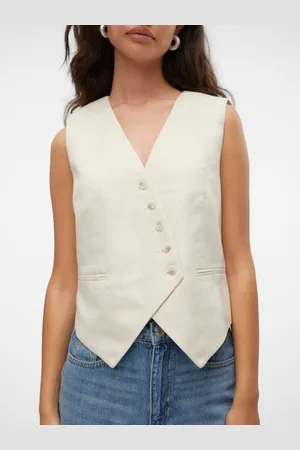 VERO MODA Asymetric Button Waistcoat36
