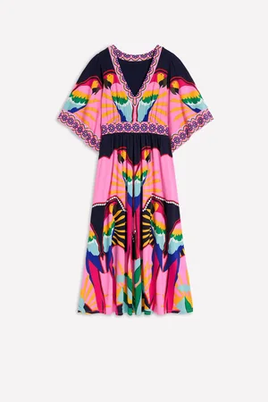 Boden Maya Kimono Jersey Maxikjole36